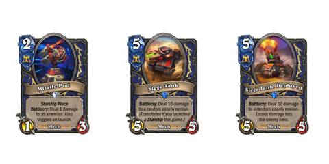 hearthstone heroes of starcraft great dark beyond mini set terran shaman cards