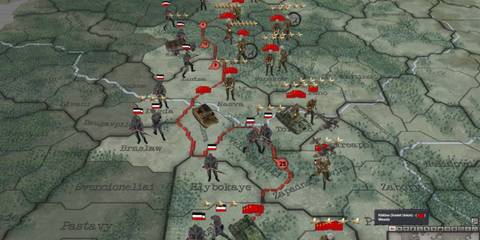 Hearts Of Iron 3 map