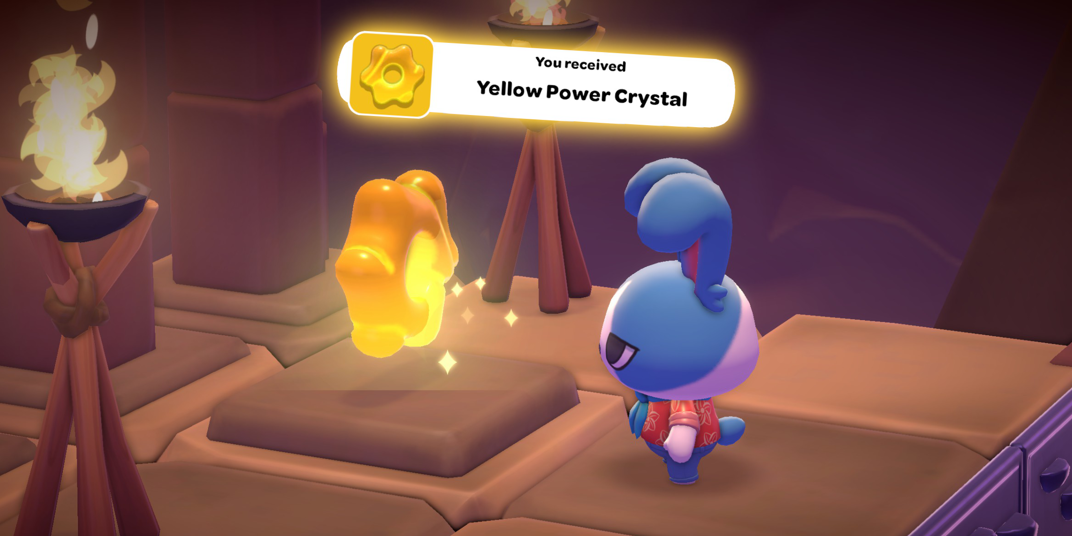 Hello Kitty Island Adventure Yellow Power Crystal Walkthrough Rabbit Character Ruin