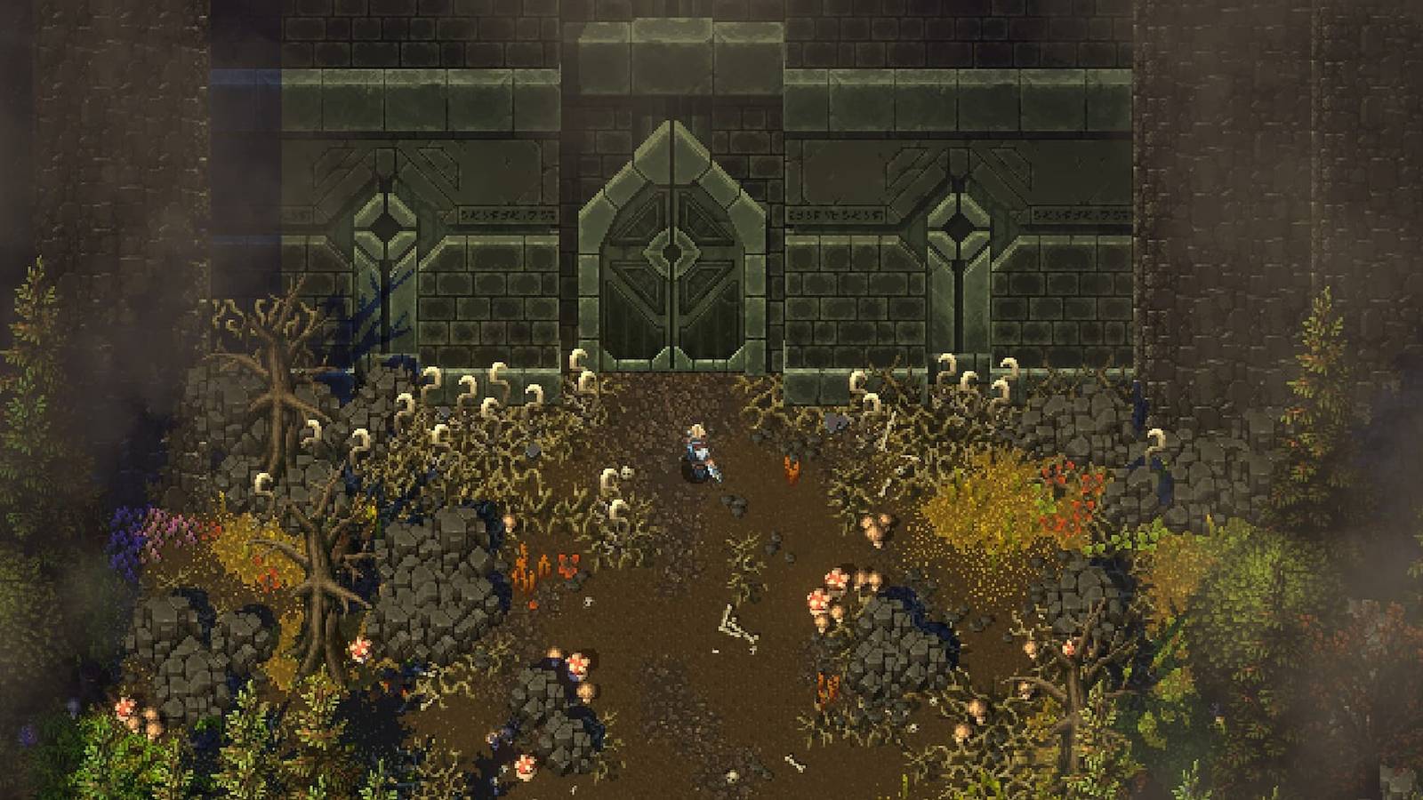 Entrance to the Dark Citadel in Heroes of Hammerwatch 2