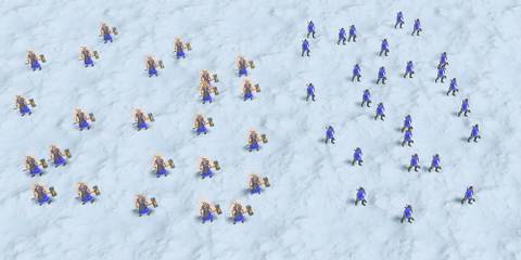 Hersir & Throwing Axemen In Age Of Mythology Retold