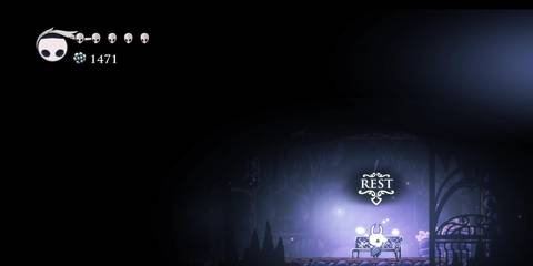 Hollow Knight - Crystal Heart Bench