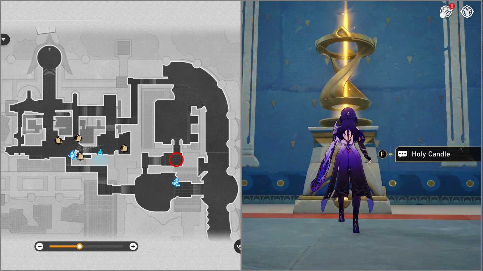 Holy Candle “Eternal Holy City” Okhema Location 3