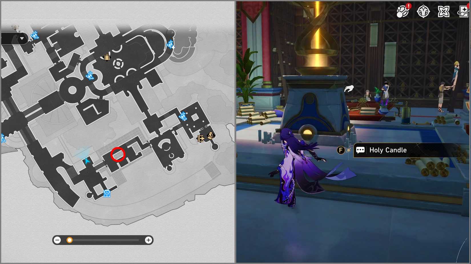 Holy Candle “Eternal Holy City” Okhema Location 5