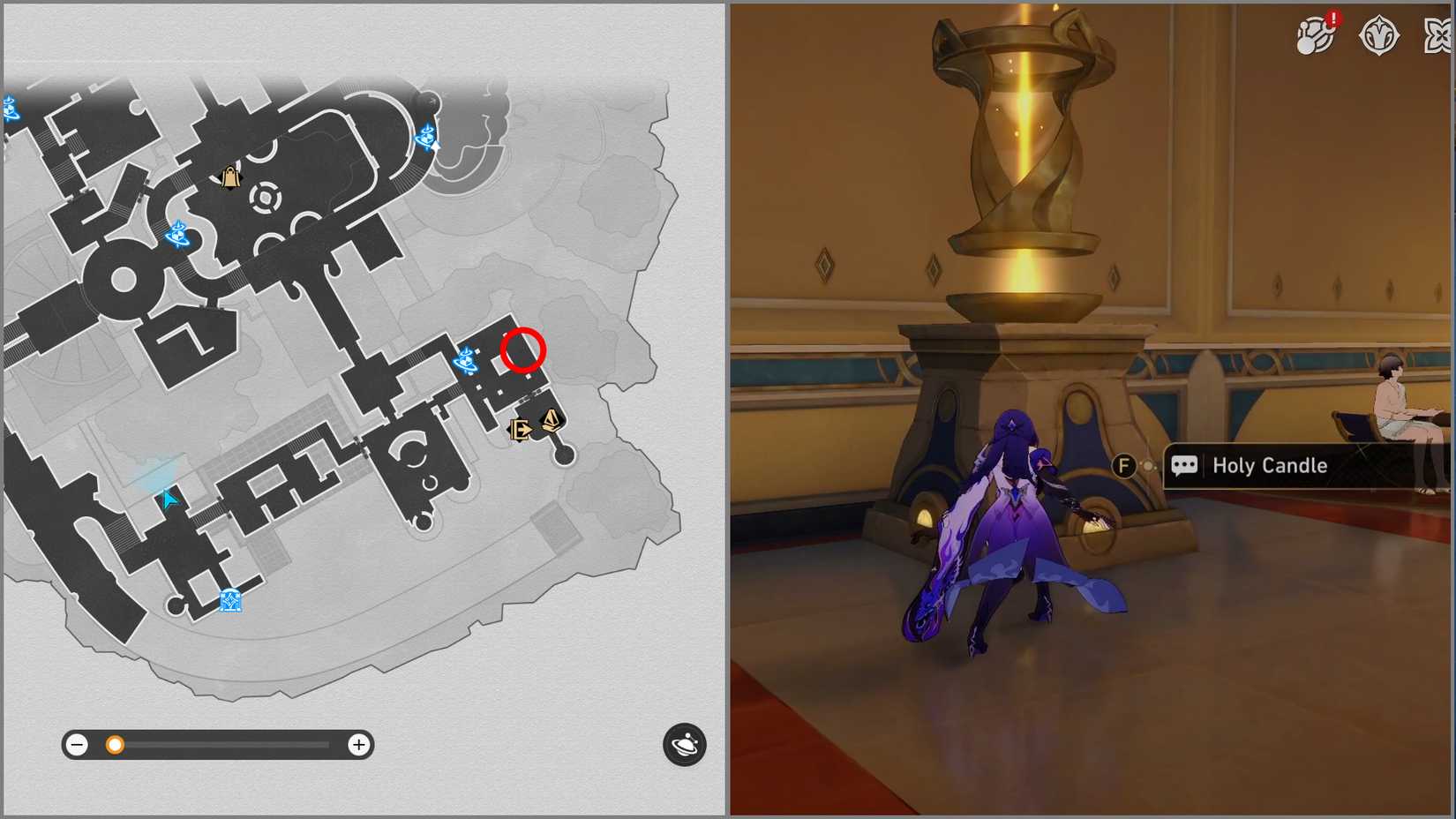 Holy Candle “Eternal Holy City” Okhema Location 6