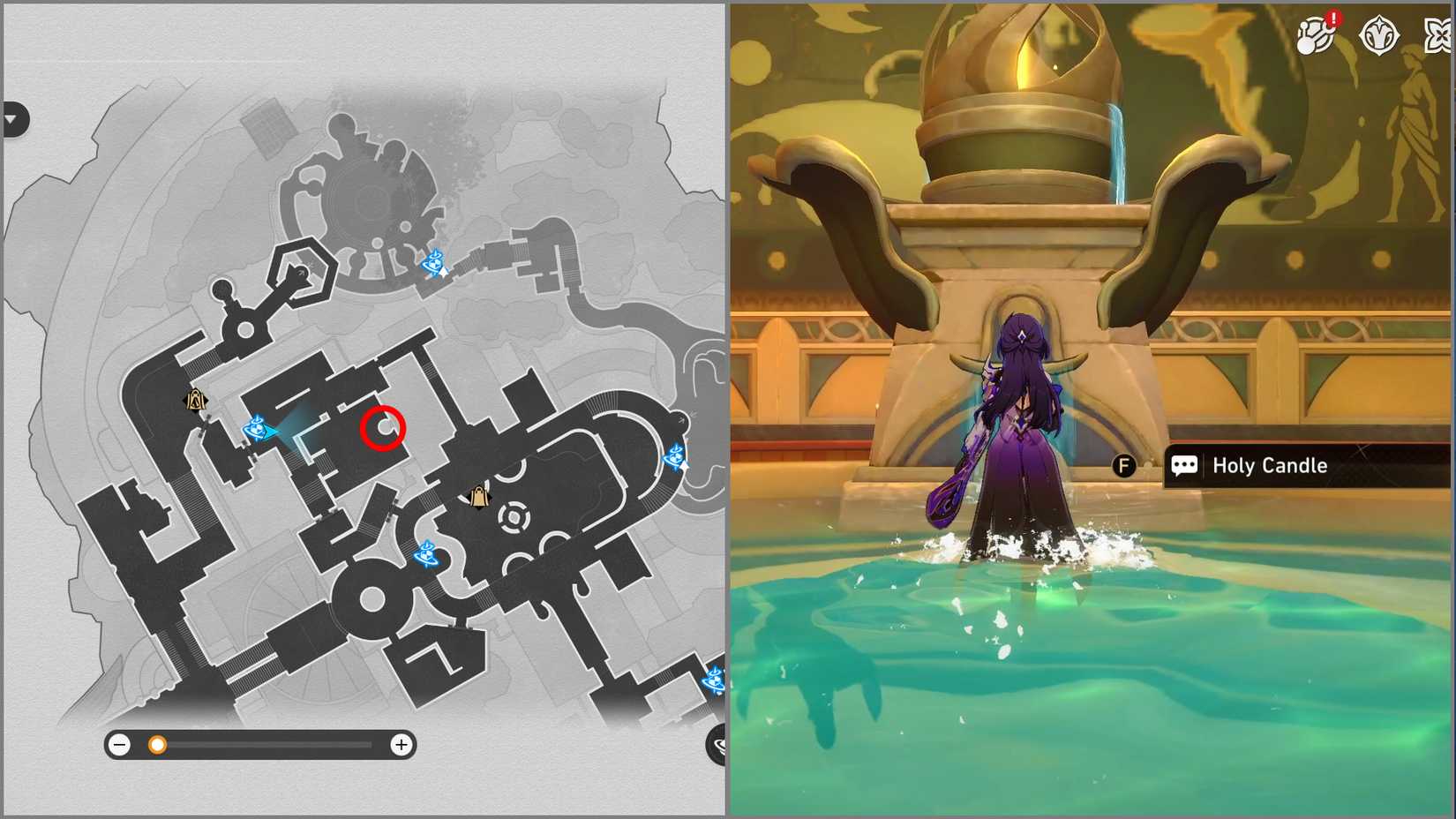 Holy Candle “Eternal Holy City” Okhema Location 7-1