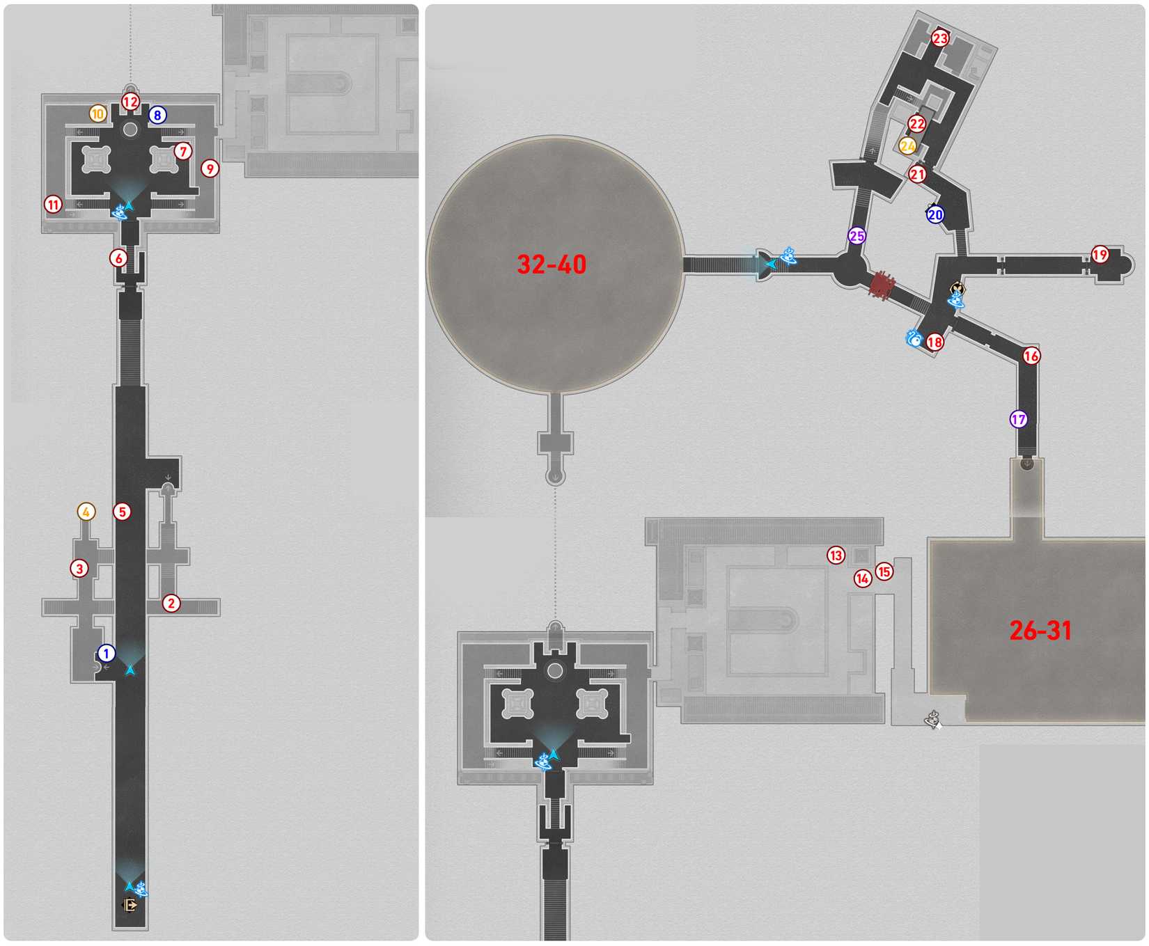 Honkai Star Rail Bloodbathed Battlefront Castrum Kremnos Chest and Spirithief Locations-1