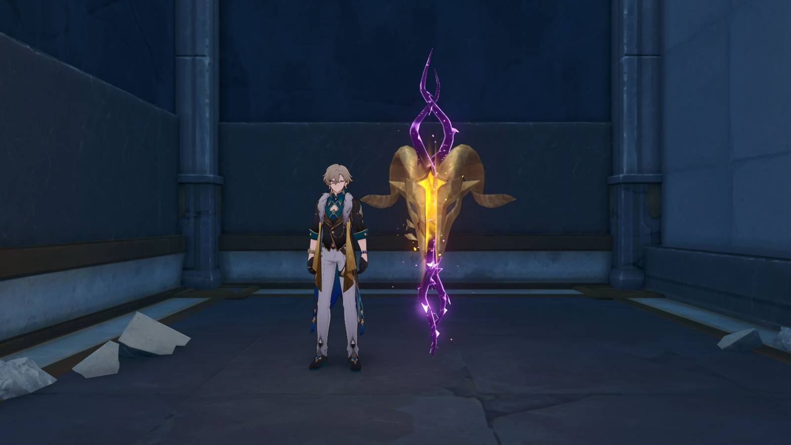 Honkai Star Rail - Golden Scapegoat Locations and Solutions in Bloodbathed Battlefront Castrum Kremnos-1