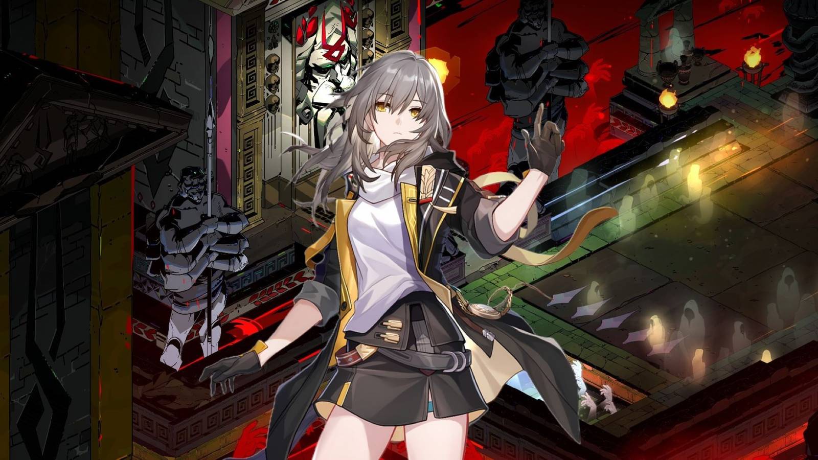 honkai star rail's trailblazer stelle in hades tartarus