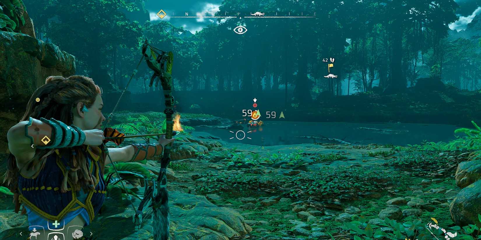 Horizon Zero Dawn Remastered fire status