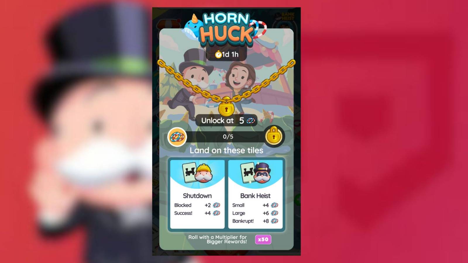 horn huck monopoly go