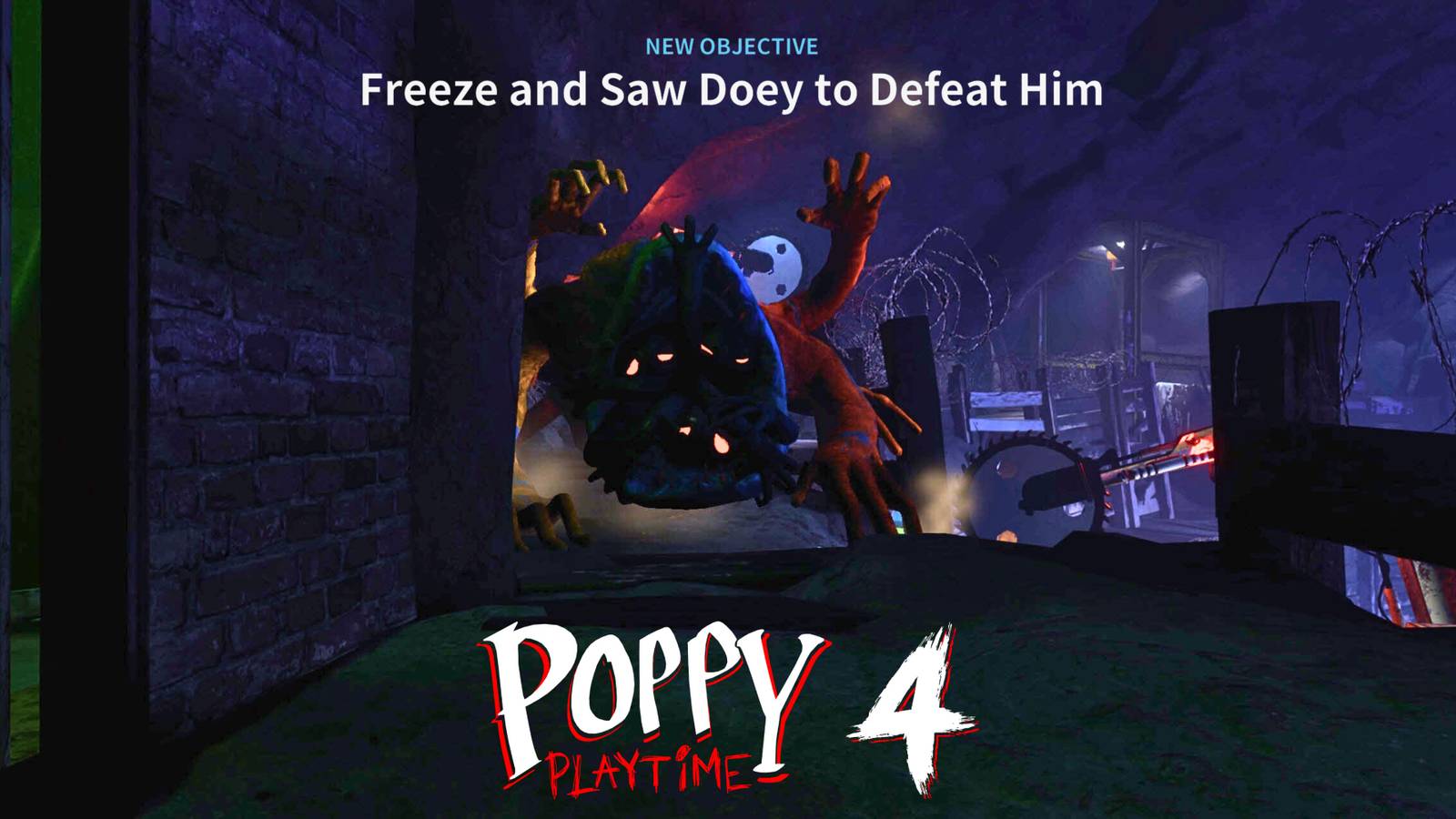 How To Beat Doey Boss Poppy Playtime Chapter 4