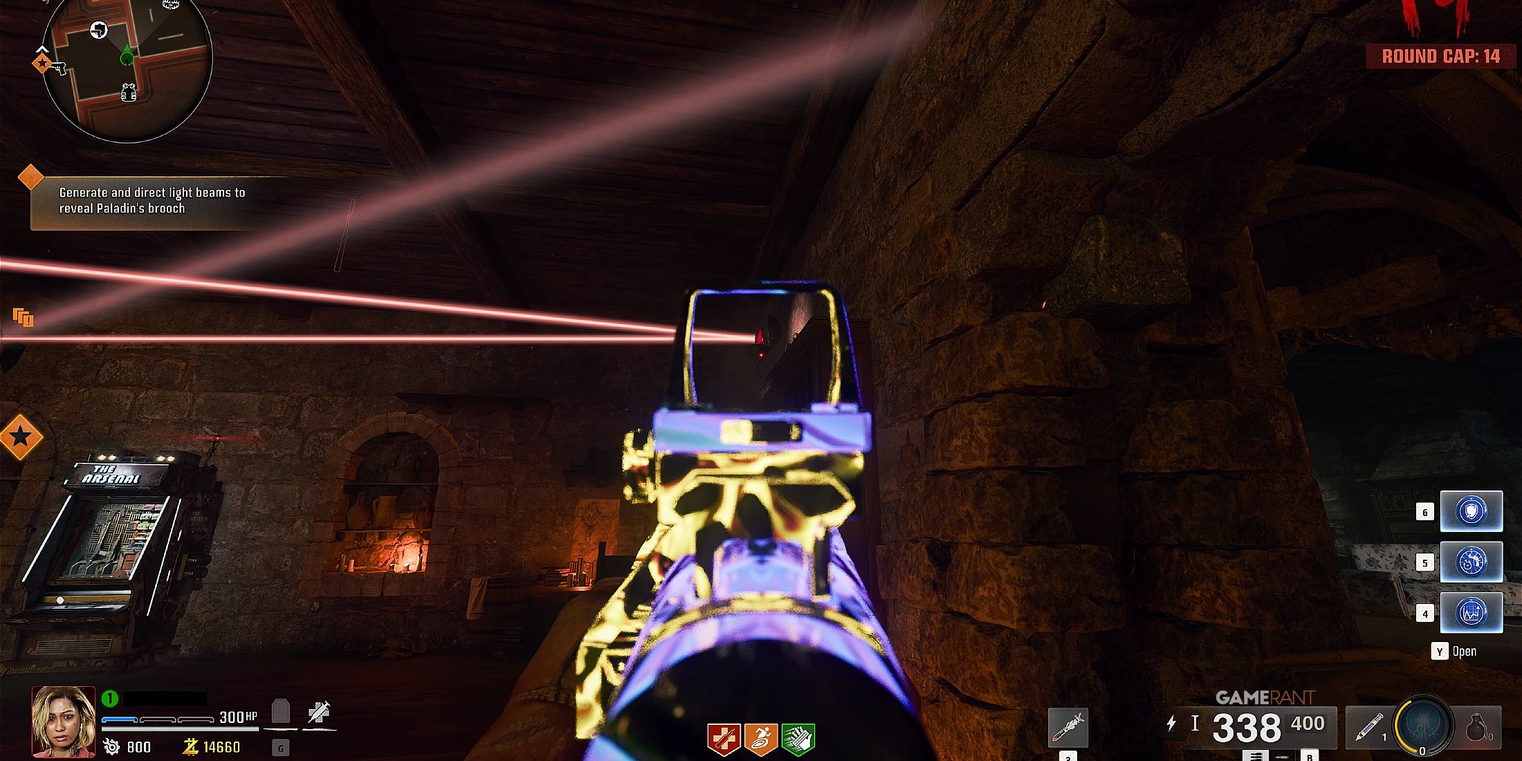 how to direct the light beam from the fourth crystal - Black Ops 6 Zombies Citadelle Des Morts 