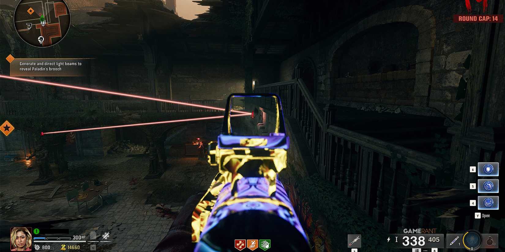 how to direct the light beam from the second crystal - Black Ops 6 Zombies Citadelle Des Morts