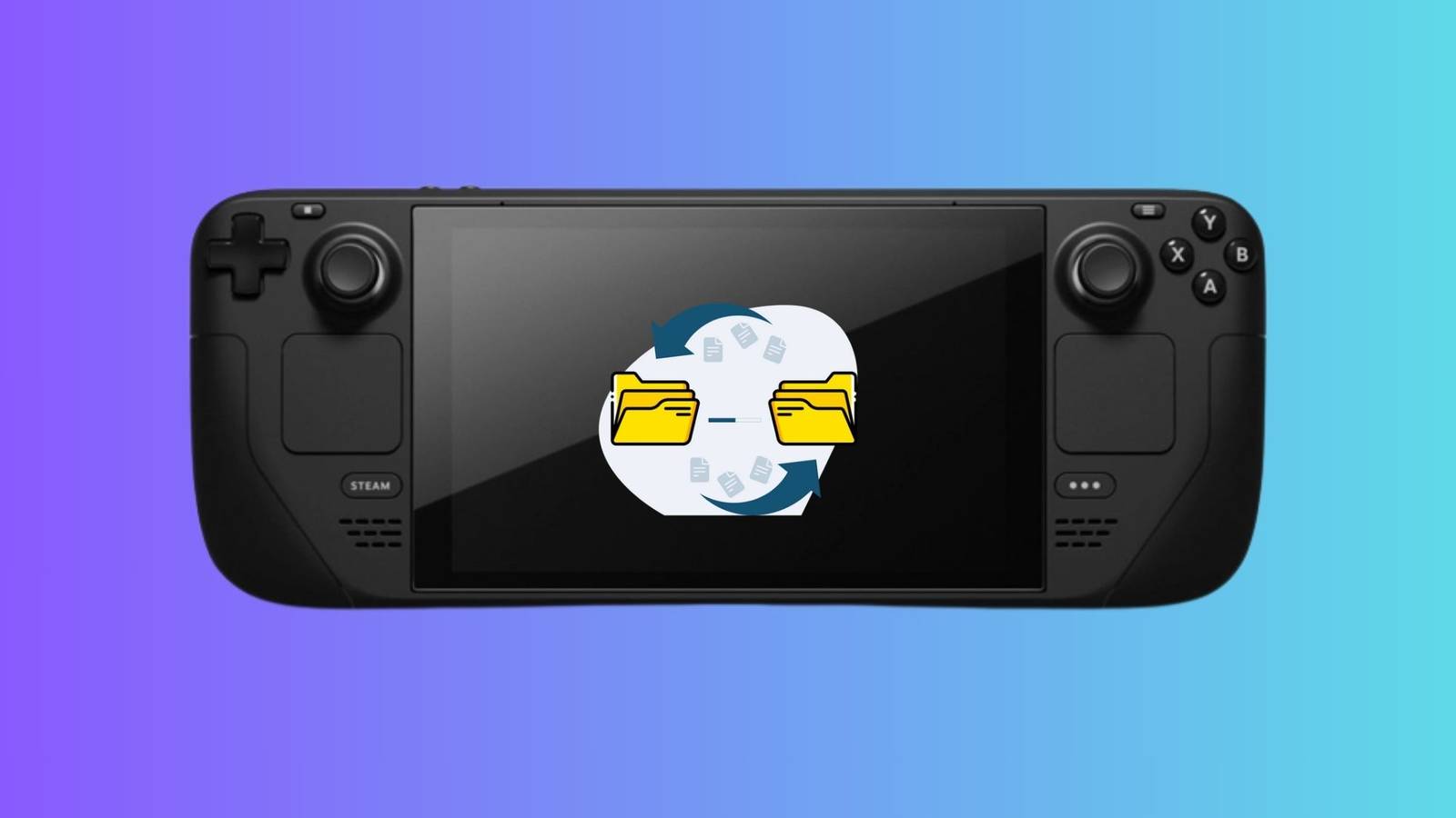 Transfer Files on Steam Deck