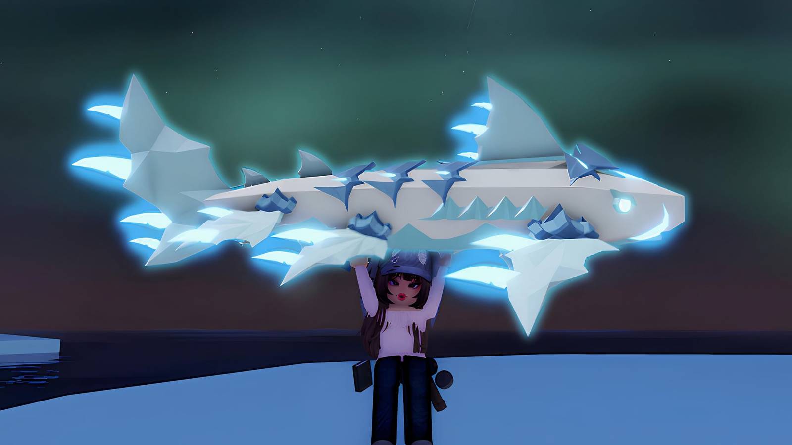 how to get the icebeard shark in fisch 