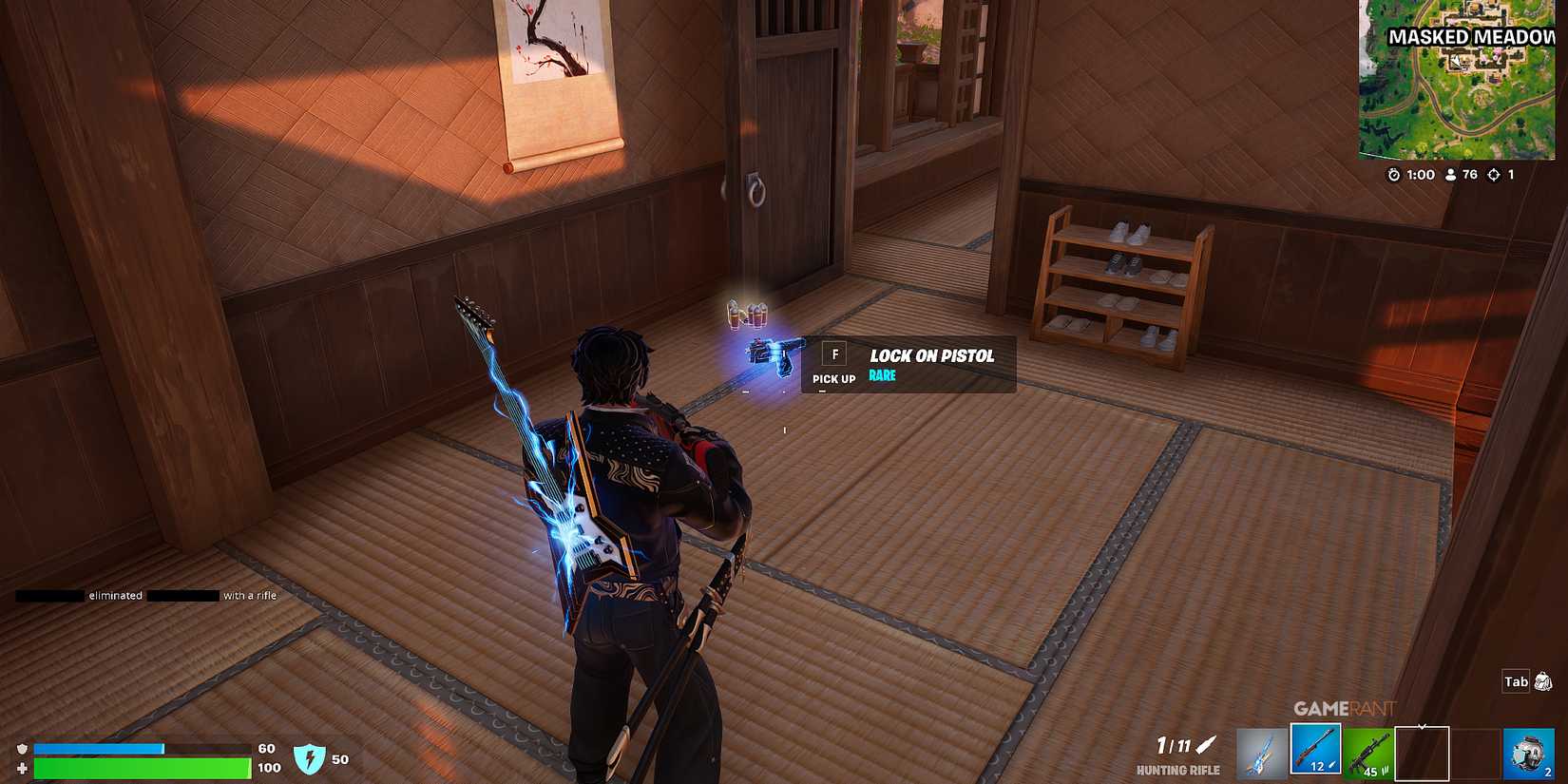 how to get the Lock On Pistol in Fortnite 