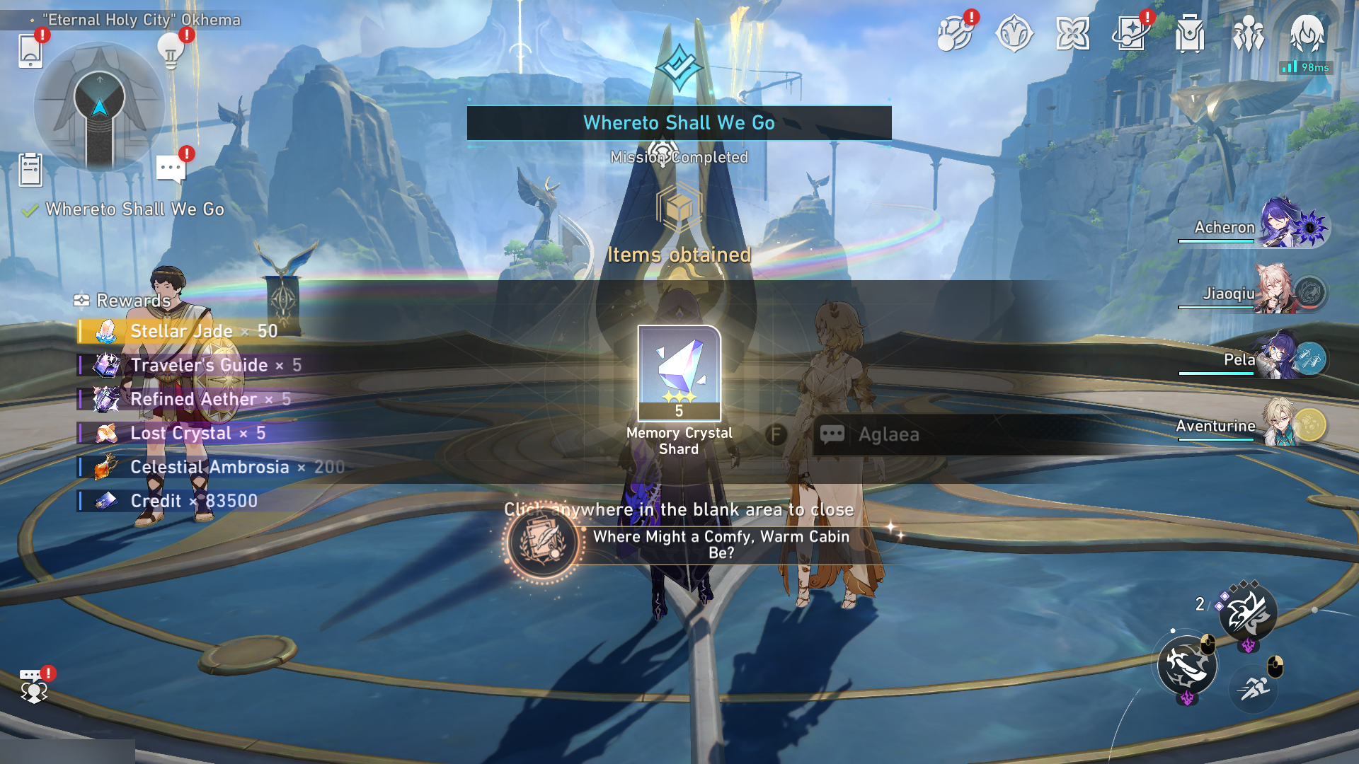 Memory Crystal Location Honkai: Star Rail - Memory Crystal Shard Locations in Amphoreus