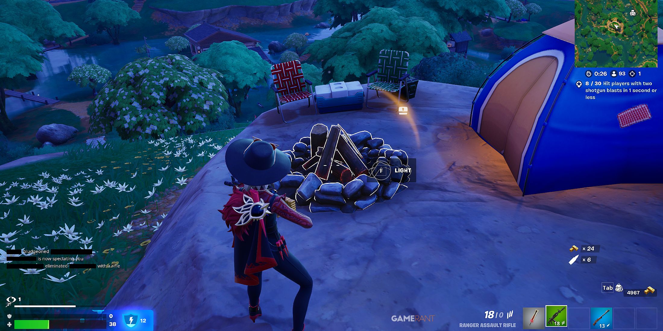 Fortnite: All Campfire Locations