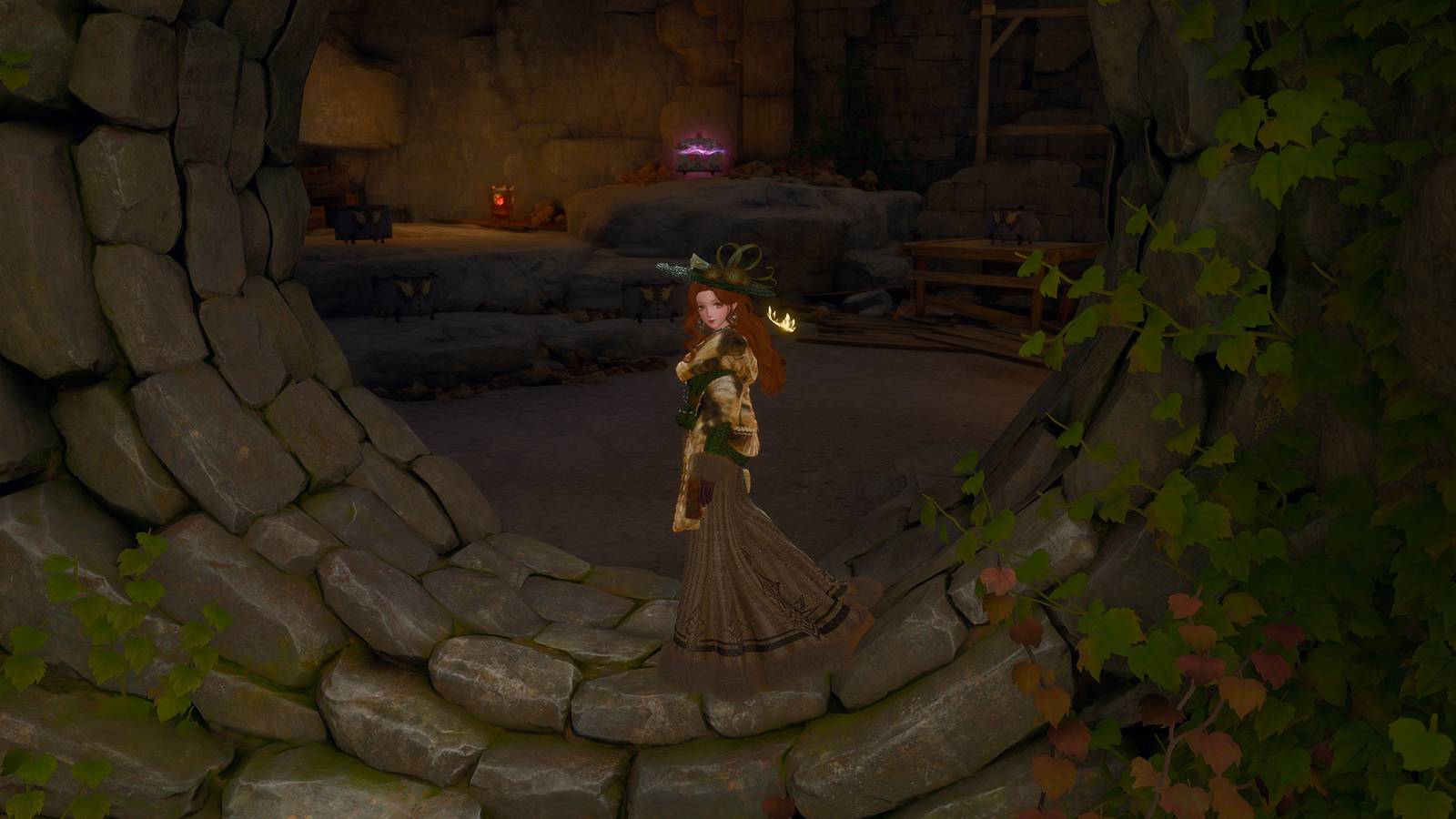 how to open behind the mountain cavern gate in infinity nikki