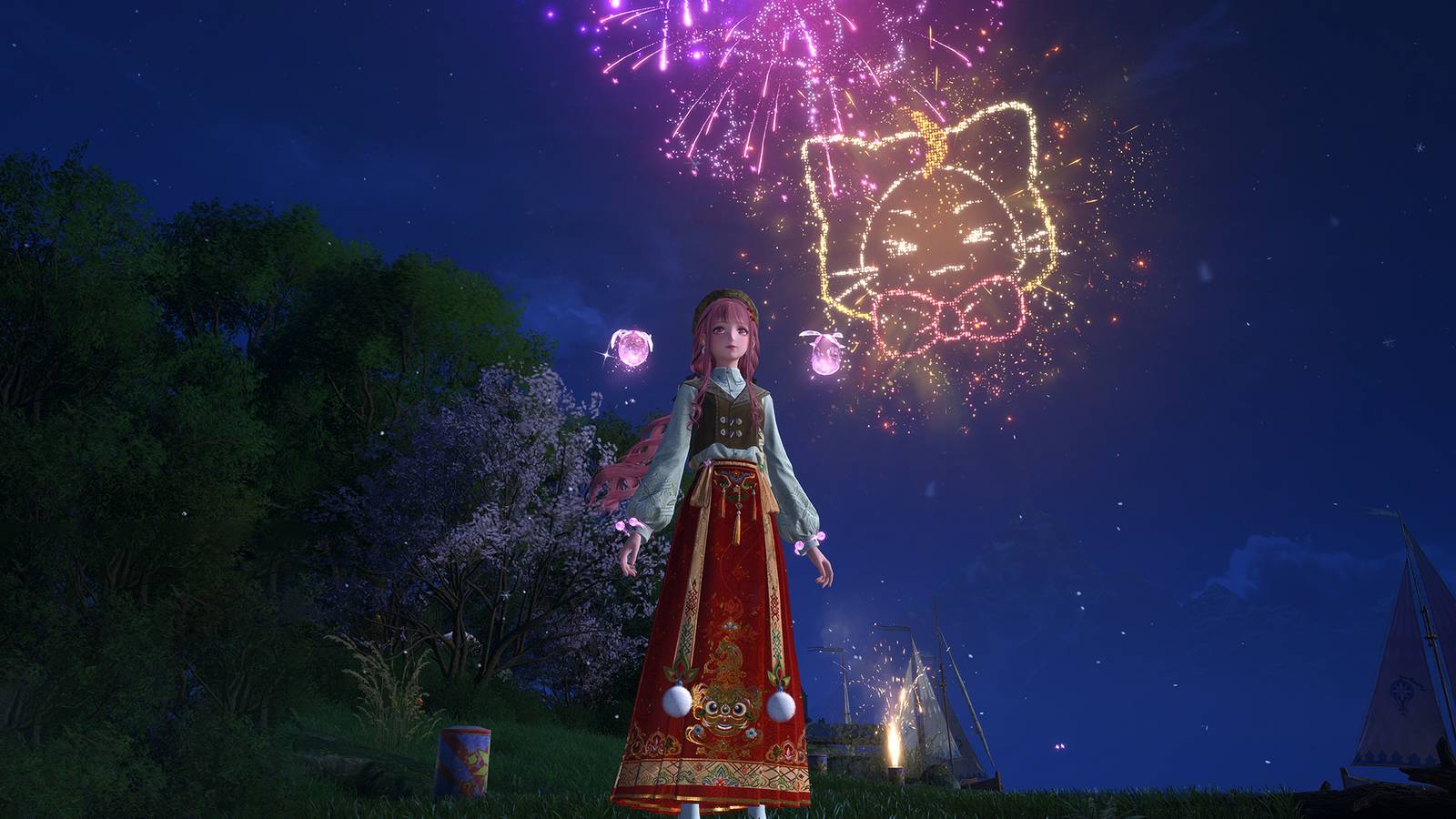 how to use portable firework in infinity nikki