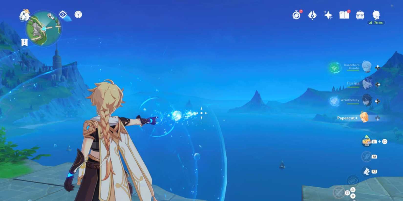 Hydro Traveler Talent Genshin Impact 