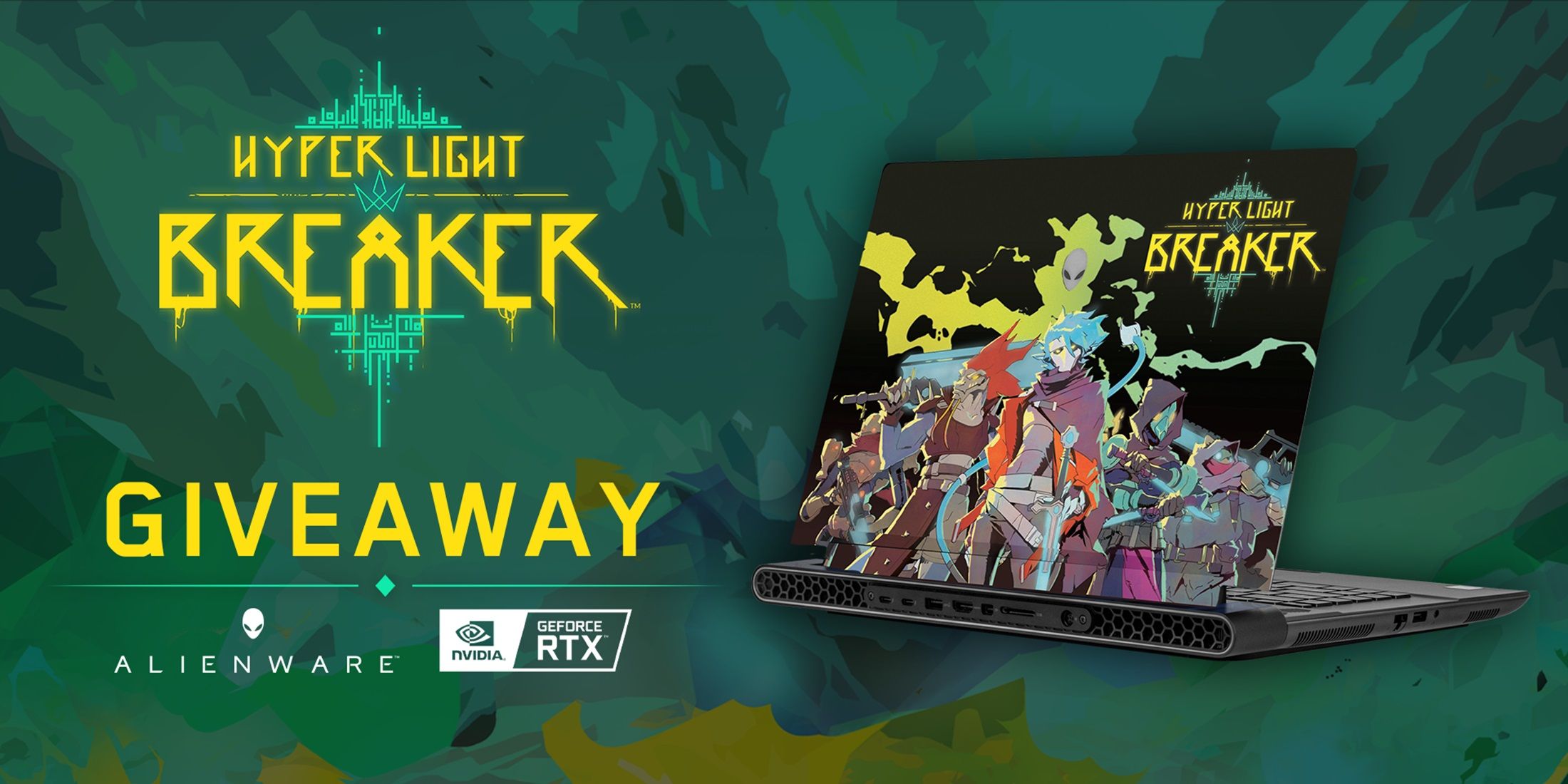 hyper light breaker alienware laptop giveaway