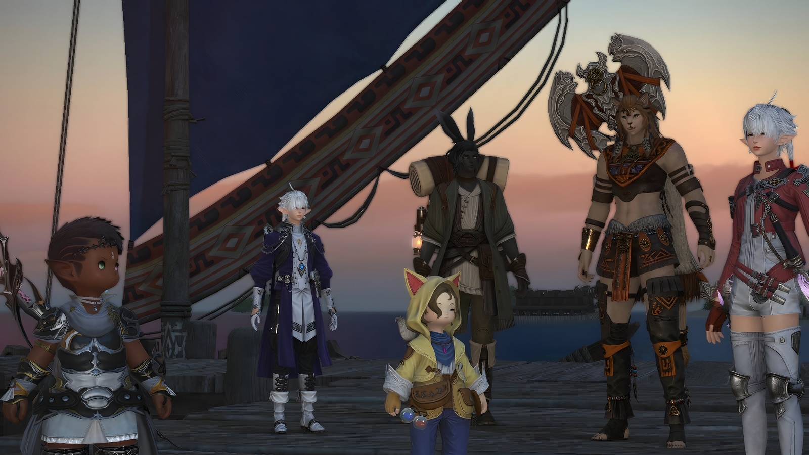 final fantasy 14 warrior of light npcs dawntrail