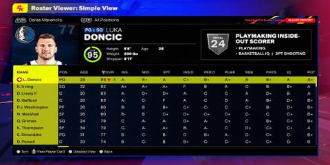 NBA 2K25 - Dallas Mavericks