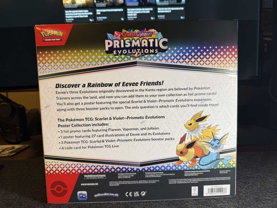 prismatic eeveelution booster box THE EVOLUTIONS SURPRISE BOX! Opening it and valuable cards Pokmon Prismatic Evolutions Booster Bundle