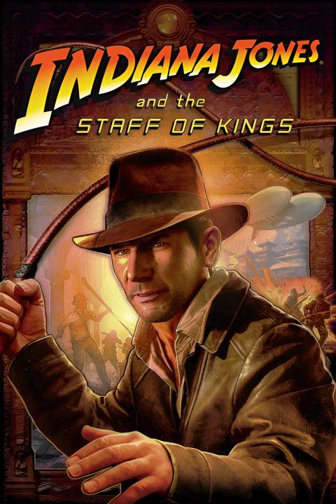 Indiana Jones and the Staff of Kings Tag Page Cover Art
