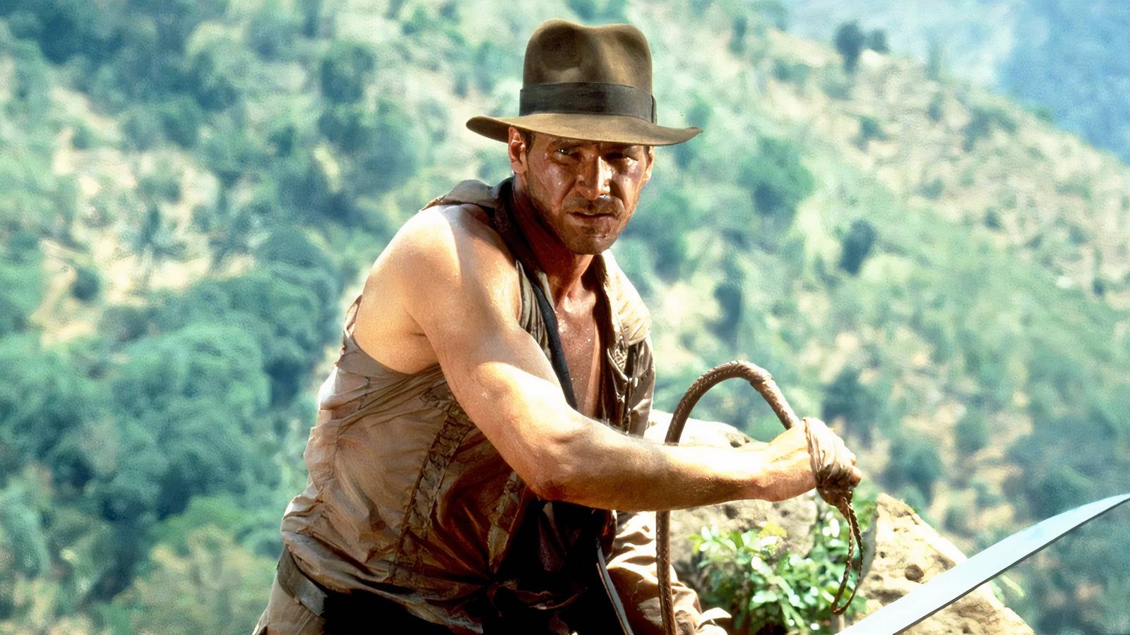 Indiana Jones in action 