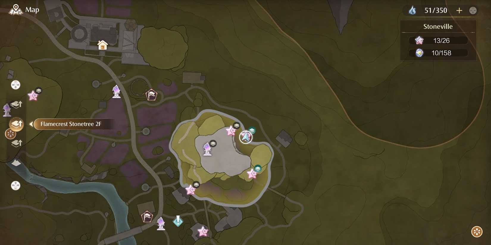 Infinity Nikki - Curio Domain Challenge Near Flamecrest Stonetree