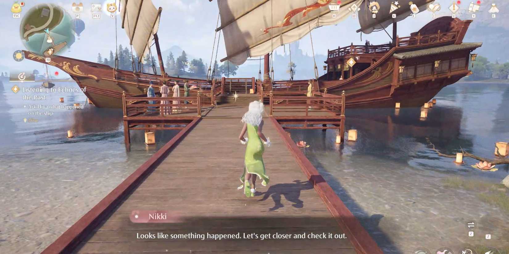 Infinity Nikki- How To Start Listening To Echoes Of The Past Quest