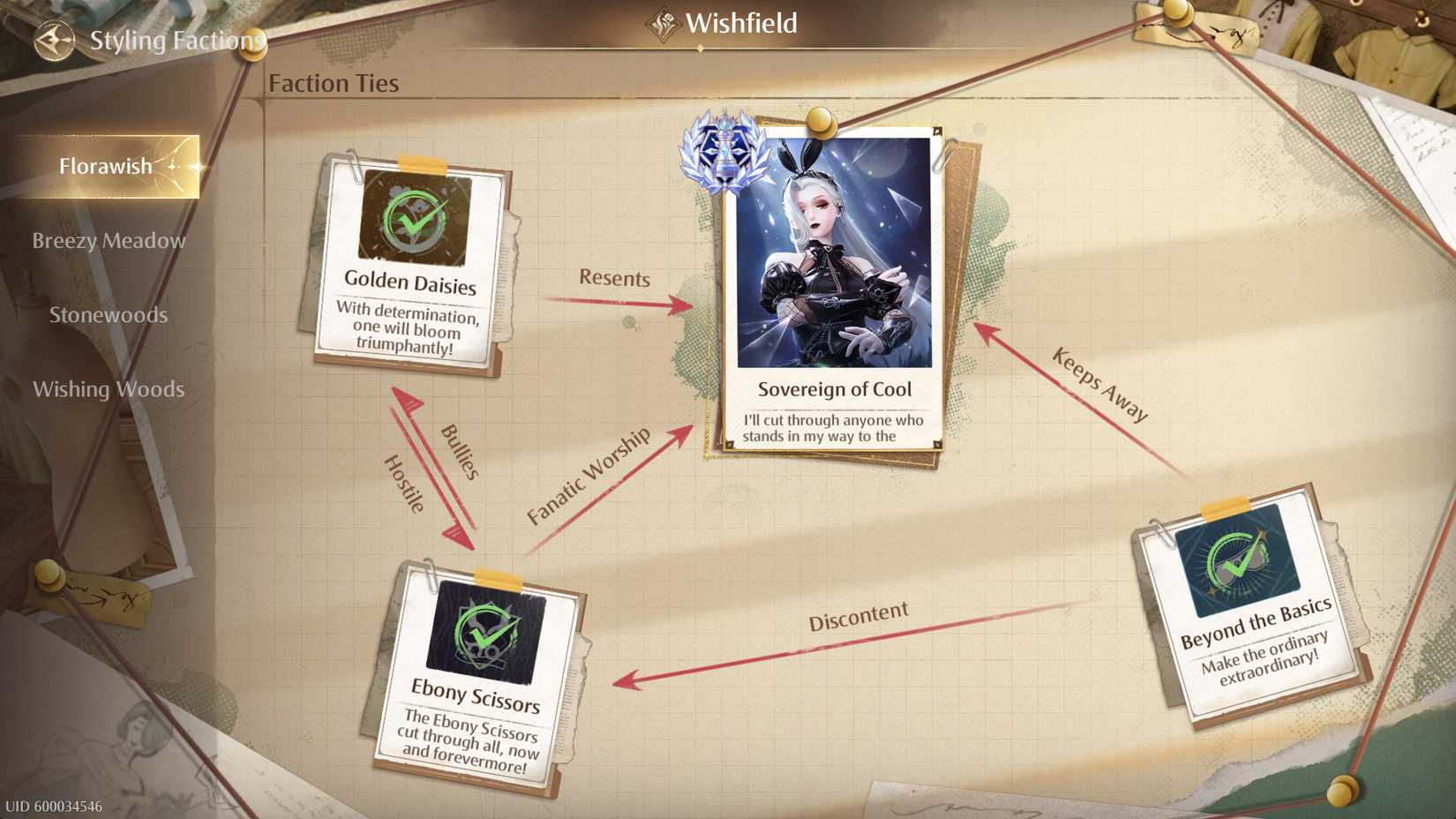 infinity nikki take a photo of aderinna