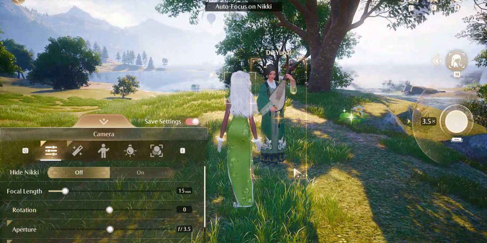 Infinity Nikki- Take A Photo Of Du Yubai