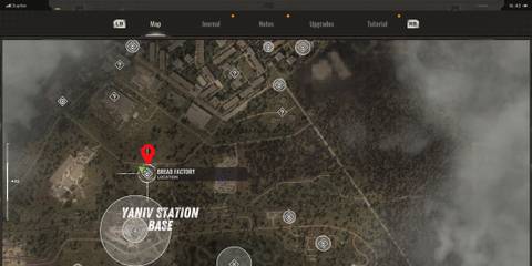 Jupiter Bread Factory Location in Stalker 2