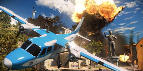 Just Cause 3 Explosive Plane Mayhem