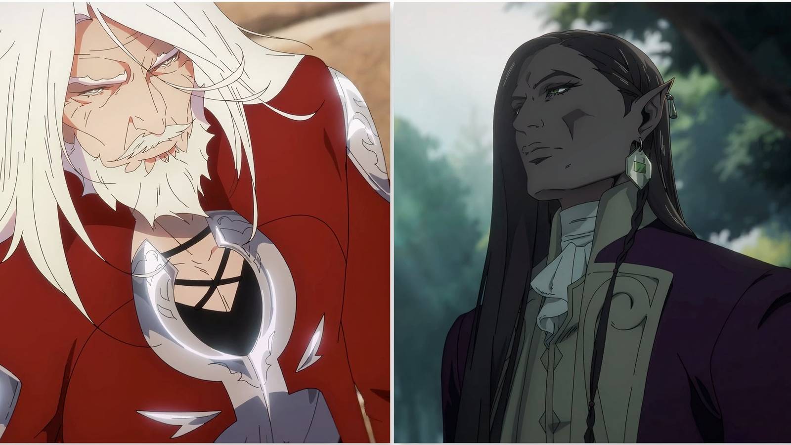 Juste and Olrox in Castlevania Nocturne Season 2