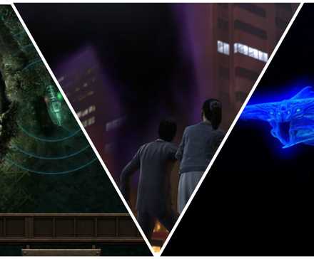 Kaiju Horror Games Split Image