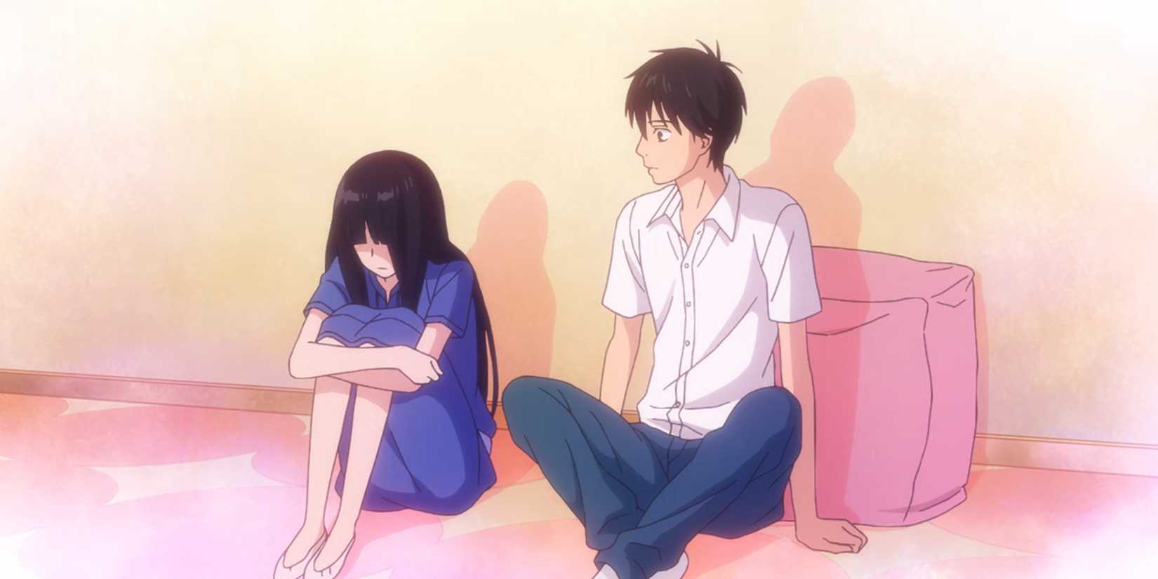 Kimi ni Todoke From Me to You Season 3 episode 1 sawako and shouta sitting