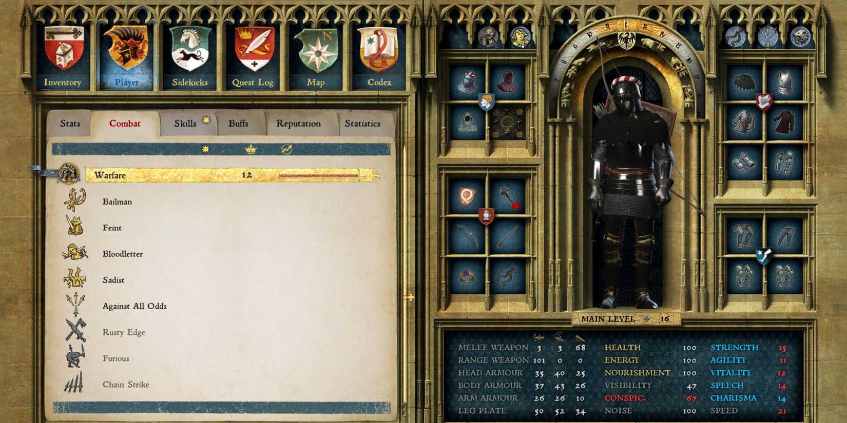 Kingdom Come Deliverance Warfare Skill