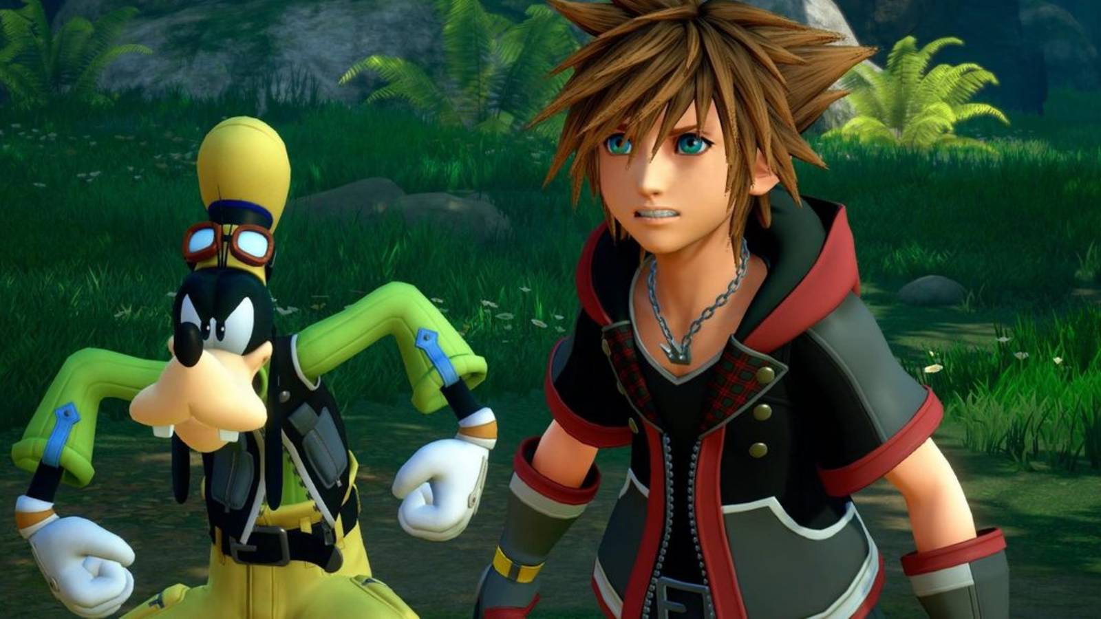 Kingdom Hearts 3 Sora and Goofy