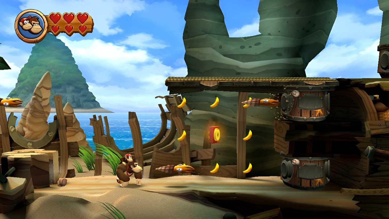 Image of Kong letter O in Donkey Kong Country Returns HD
