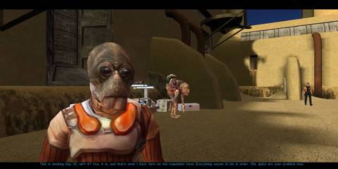KotOR - Gizka Delivered Argument