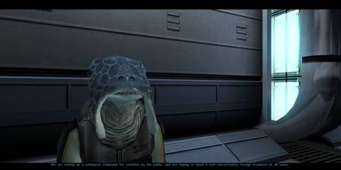 KotOR - Selkath Explaining Gizka