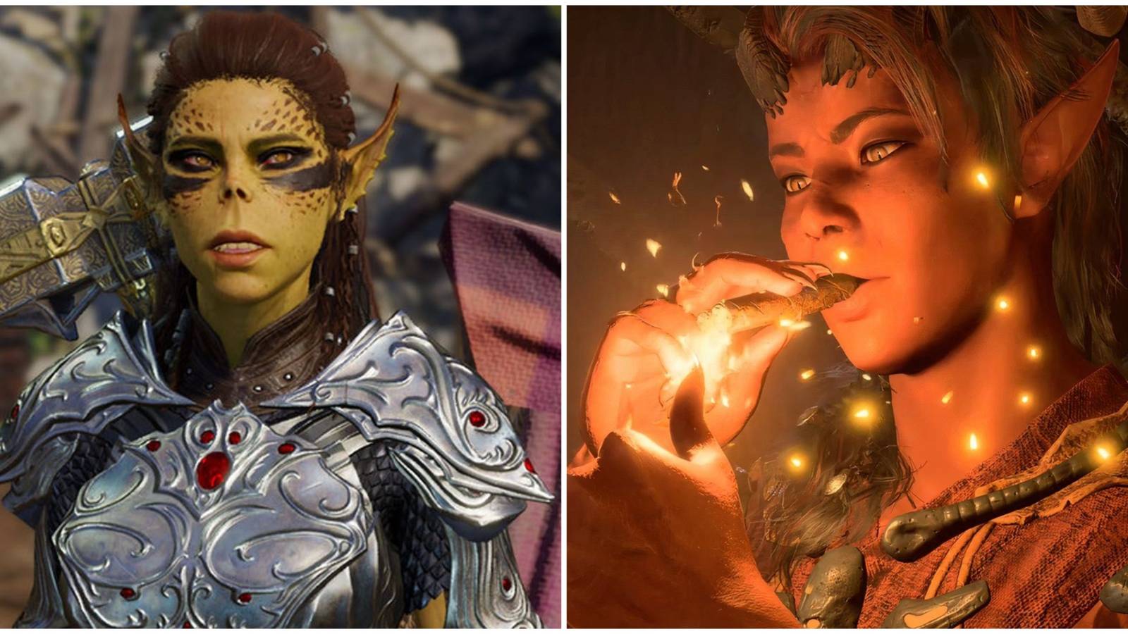 Lae'zel and Karlach in Baldur's Gate 3