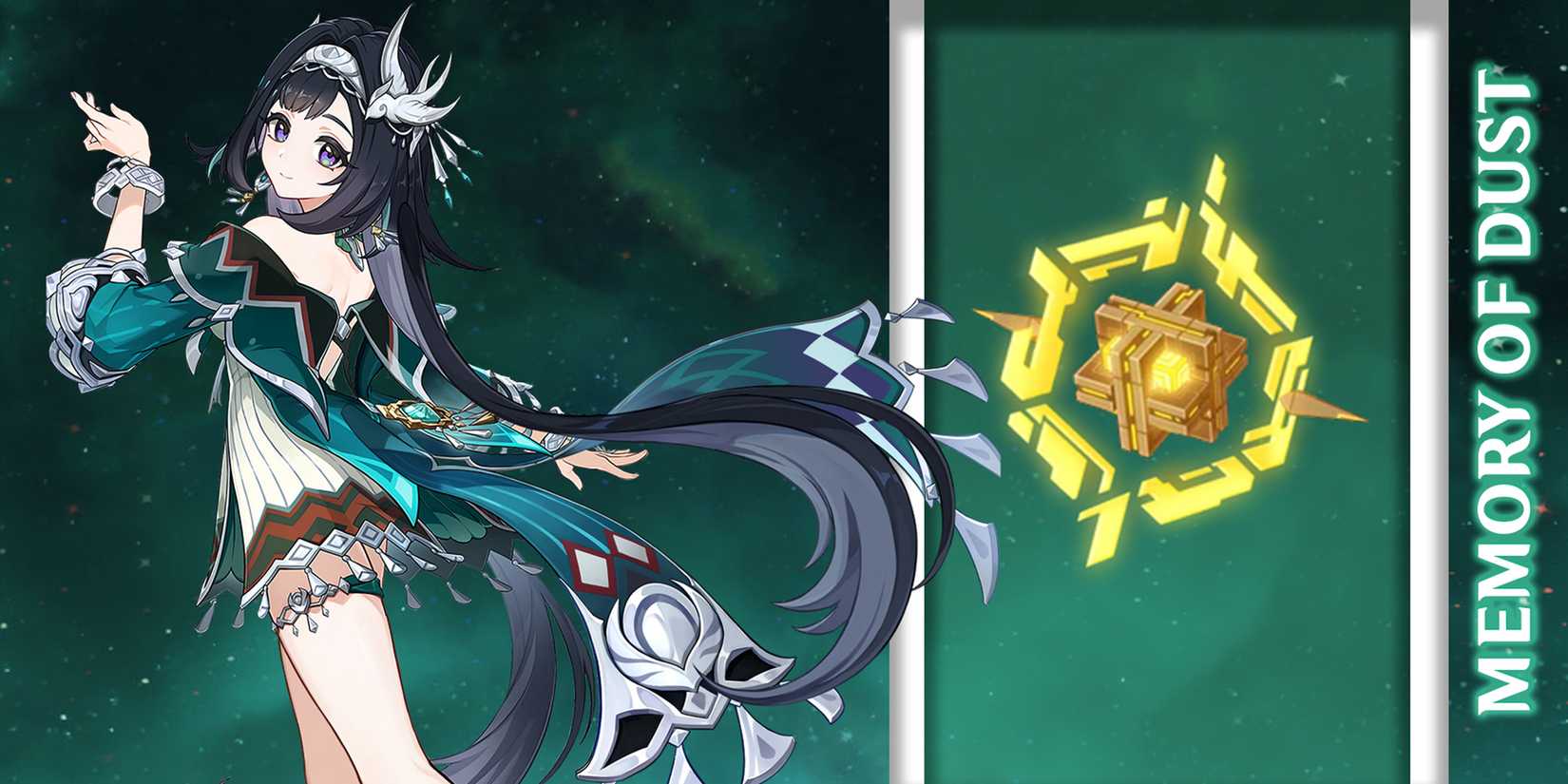 lan yan using memory of dust weapon in genshin impact