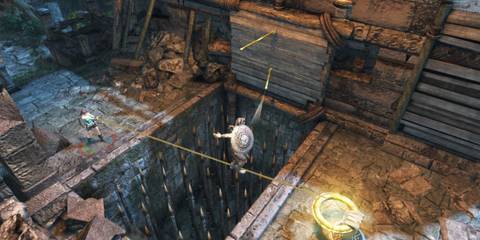 Lara Croft and the Guardian of Light puzzle