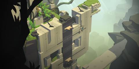 lara croft go climbing